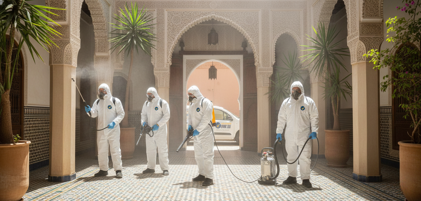 Dératisation professionnelle à Marrakech